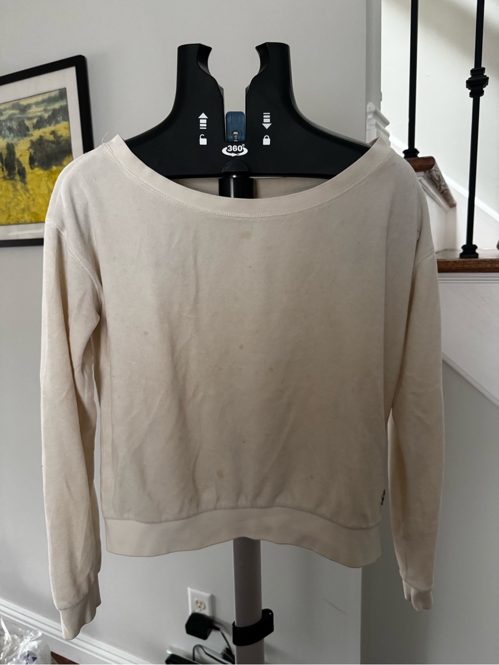 Juicy Couture Cream pullover  Size S